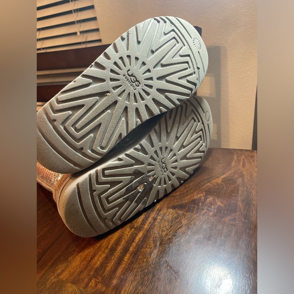 Ugg Silver Sequin Classic Boots - image 8